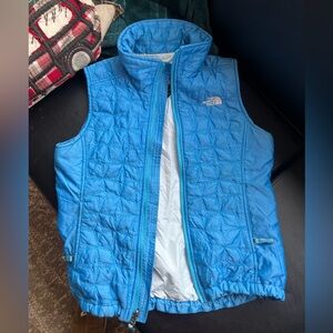 Blue Northface Vest